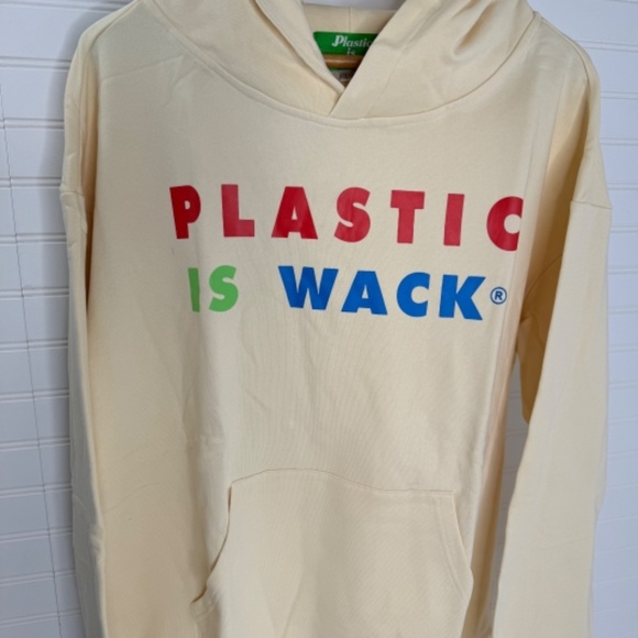 NEW Plastic is Wack Campaign Hoody Large - Picture 2 of 5